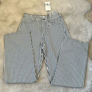 NWT ZARA STRIPED PANTS